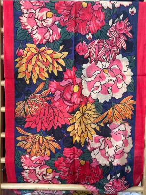 Raffal Australian Merino Wool Chrysanthemums - 100% Fine Merino Wool