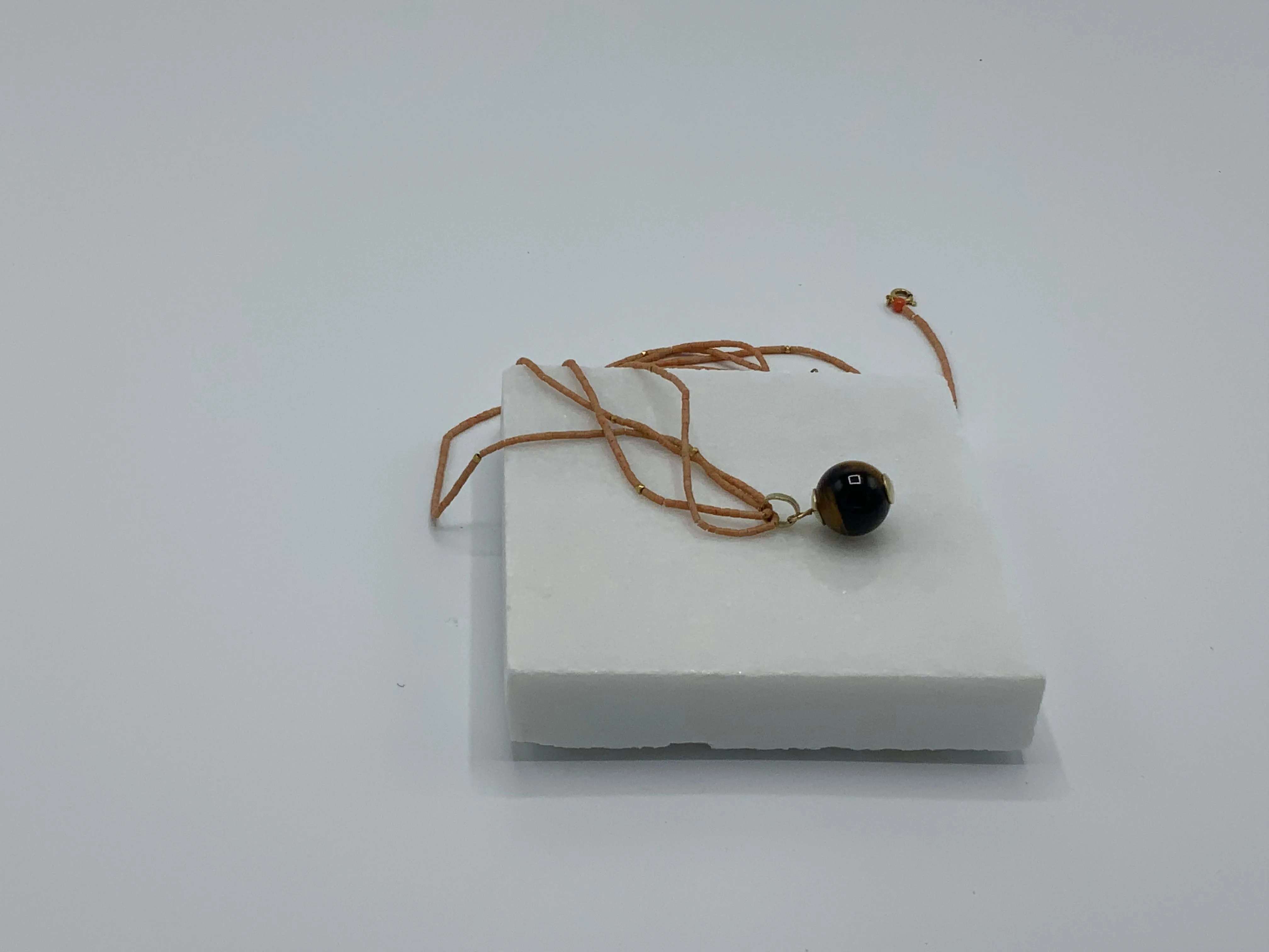 Rebecca Brenner Jewelry ~ Tiger’s Eye Bauble