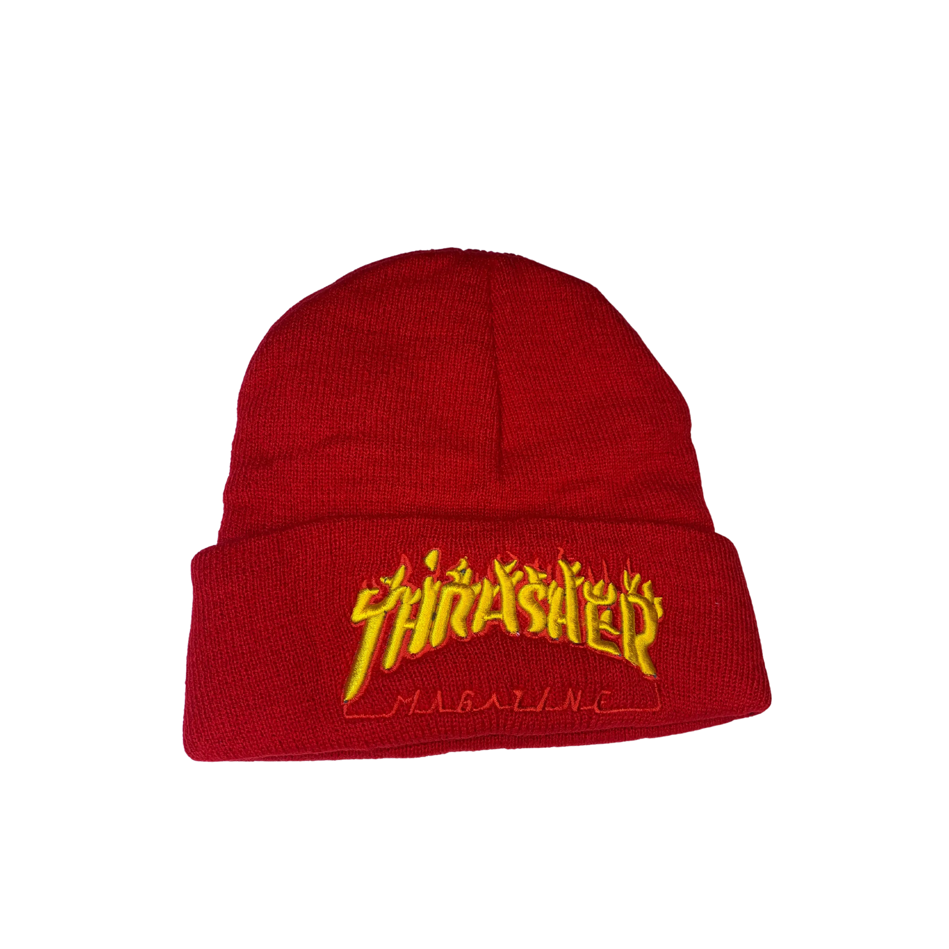Red Thrasher Beanie
