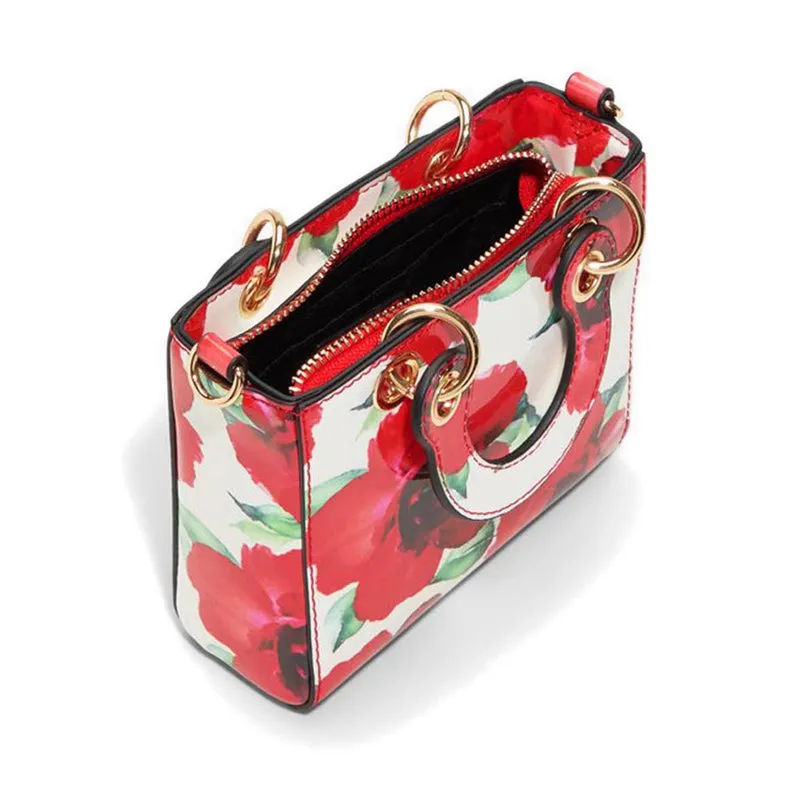 Redroses Satchel - Floral