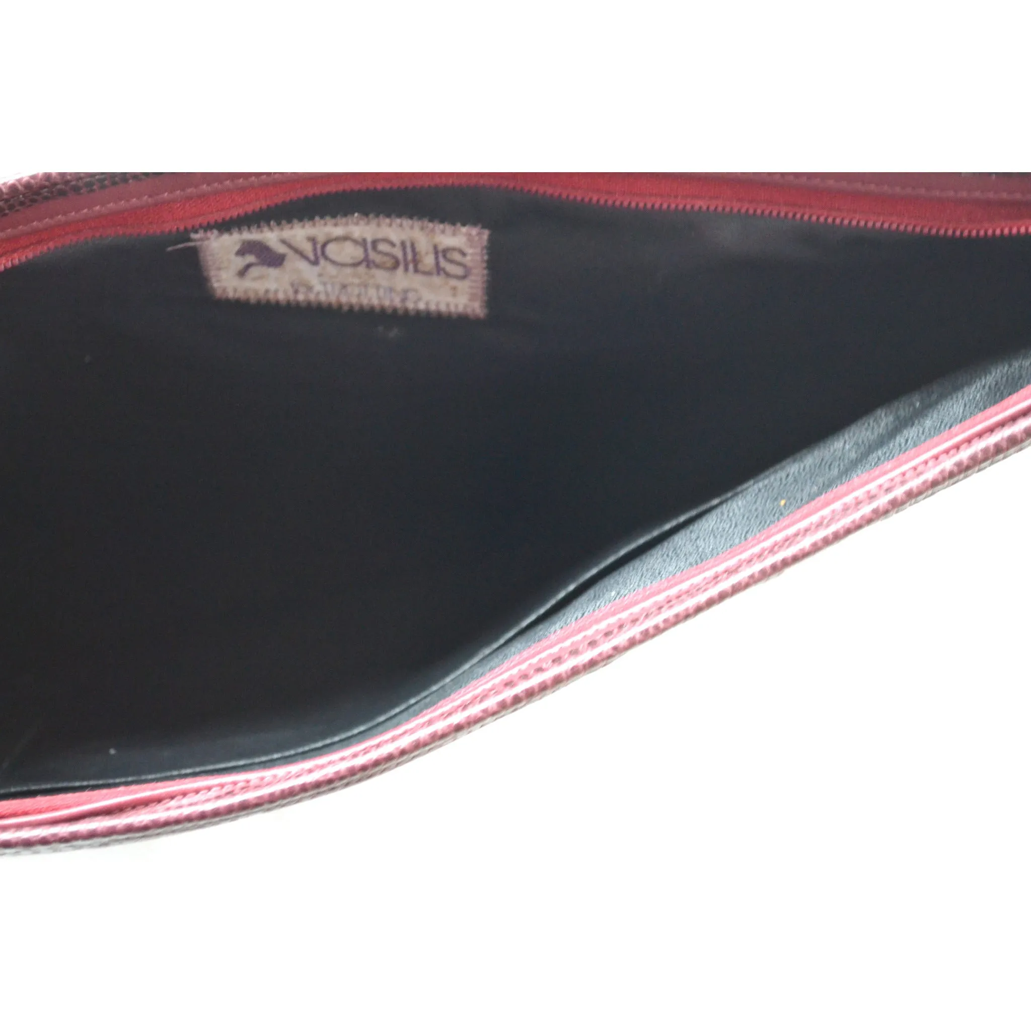 Reptile Patchwork Clutch Purse By Vasilis