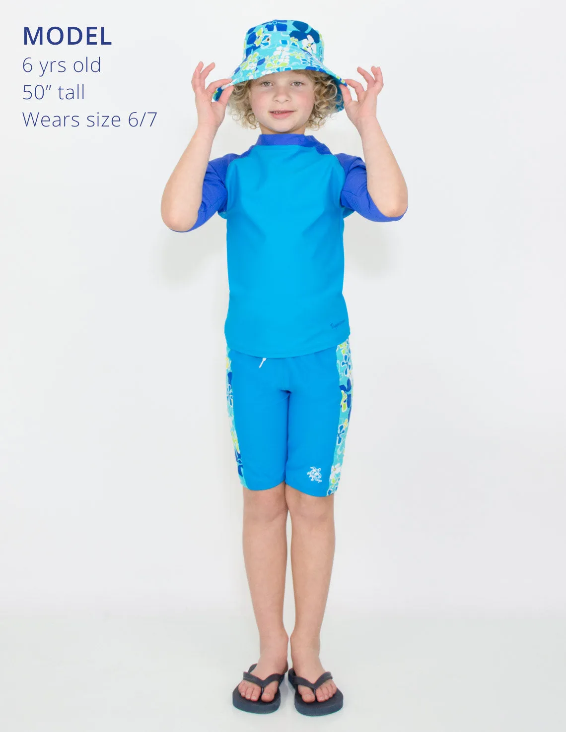 Reversible Bucket Sun Hat - Verbena