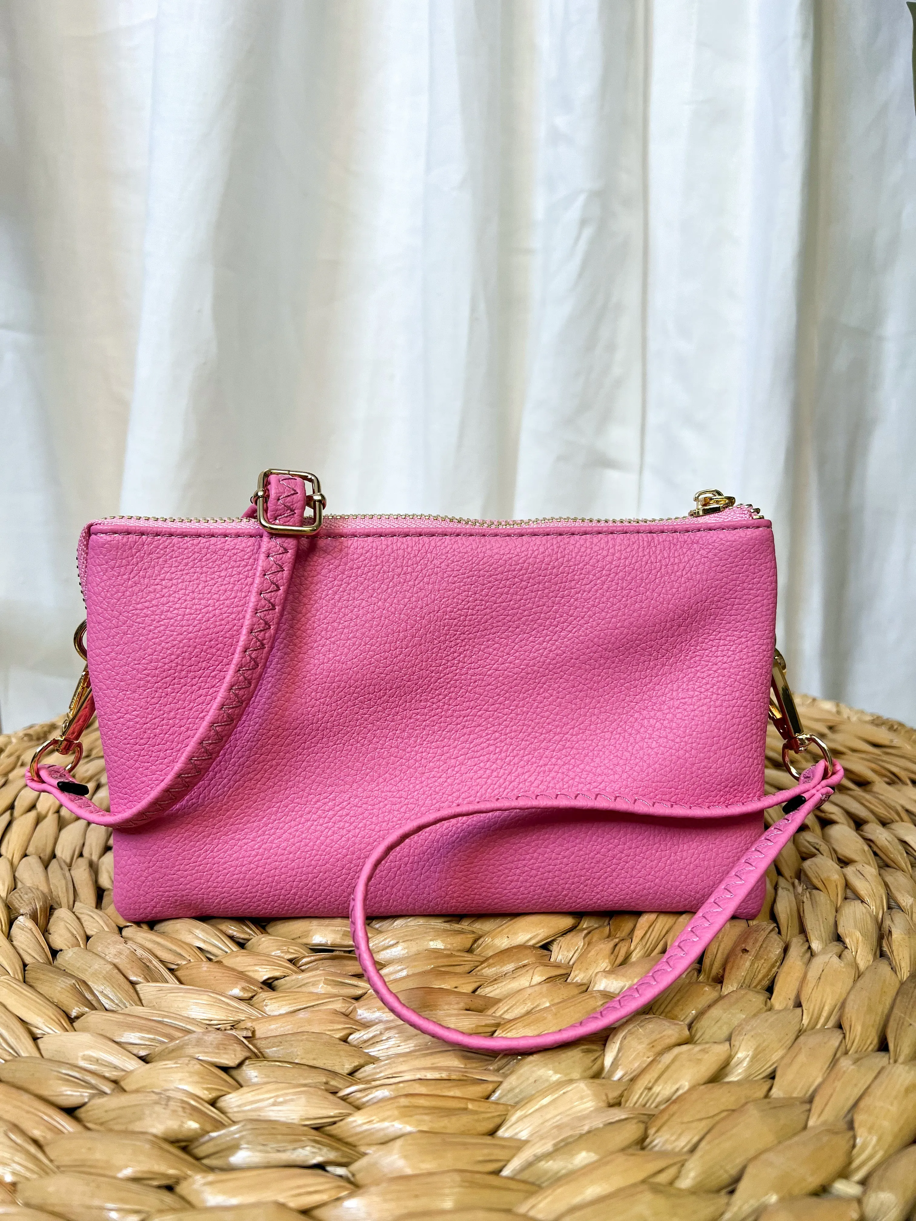 Riley 3 Compartment Crossbody/Wristlet