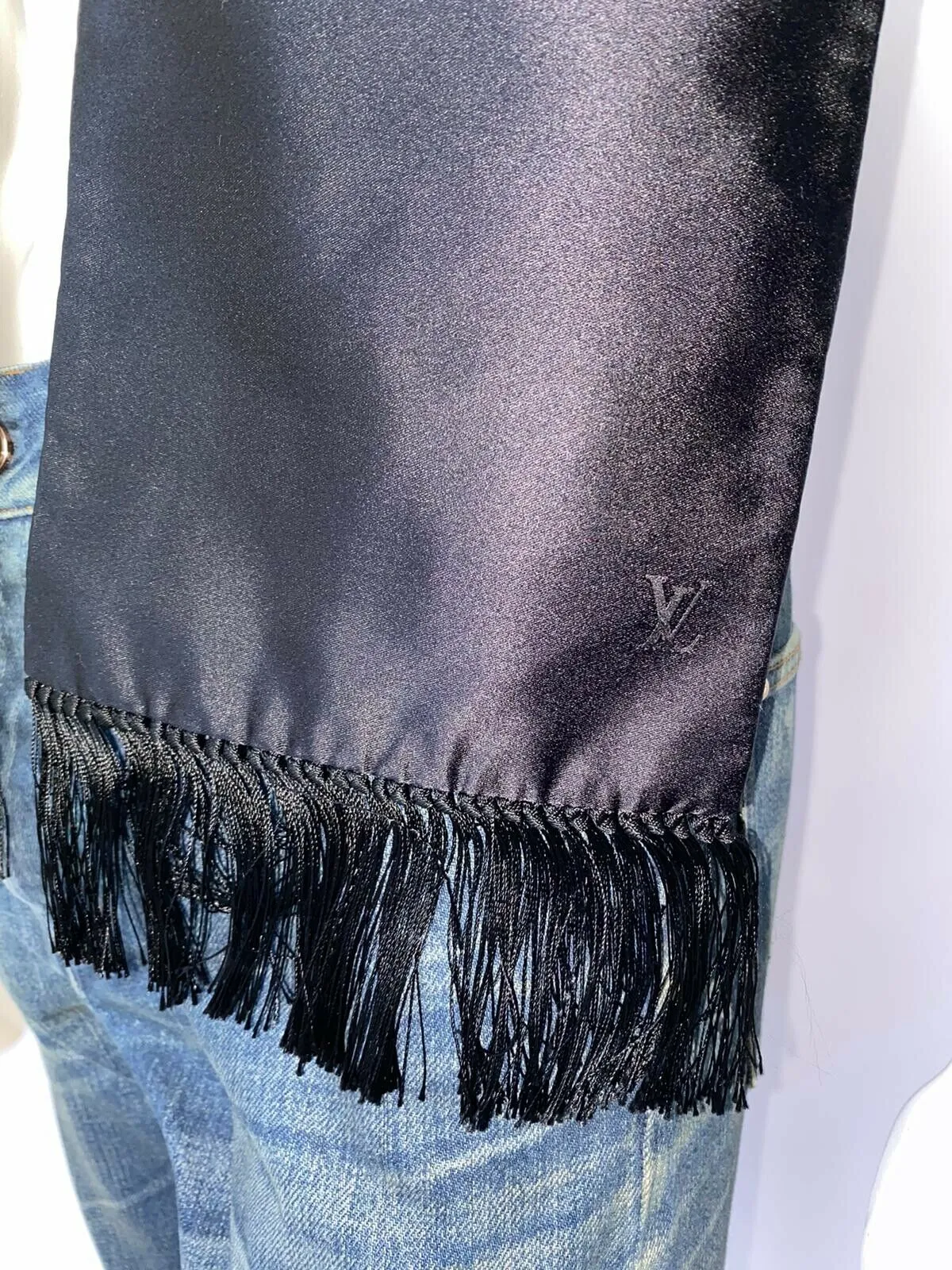 Riviera 100% Silk Tuxedo Scarf