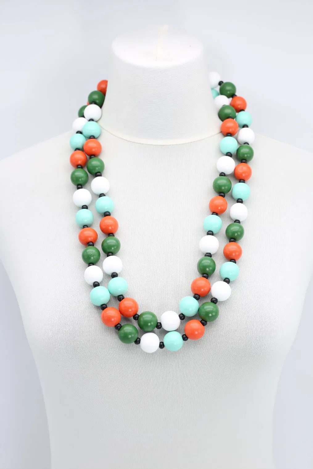 Round Beads Necklaces - 18mm