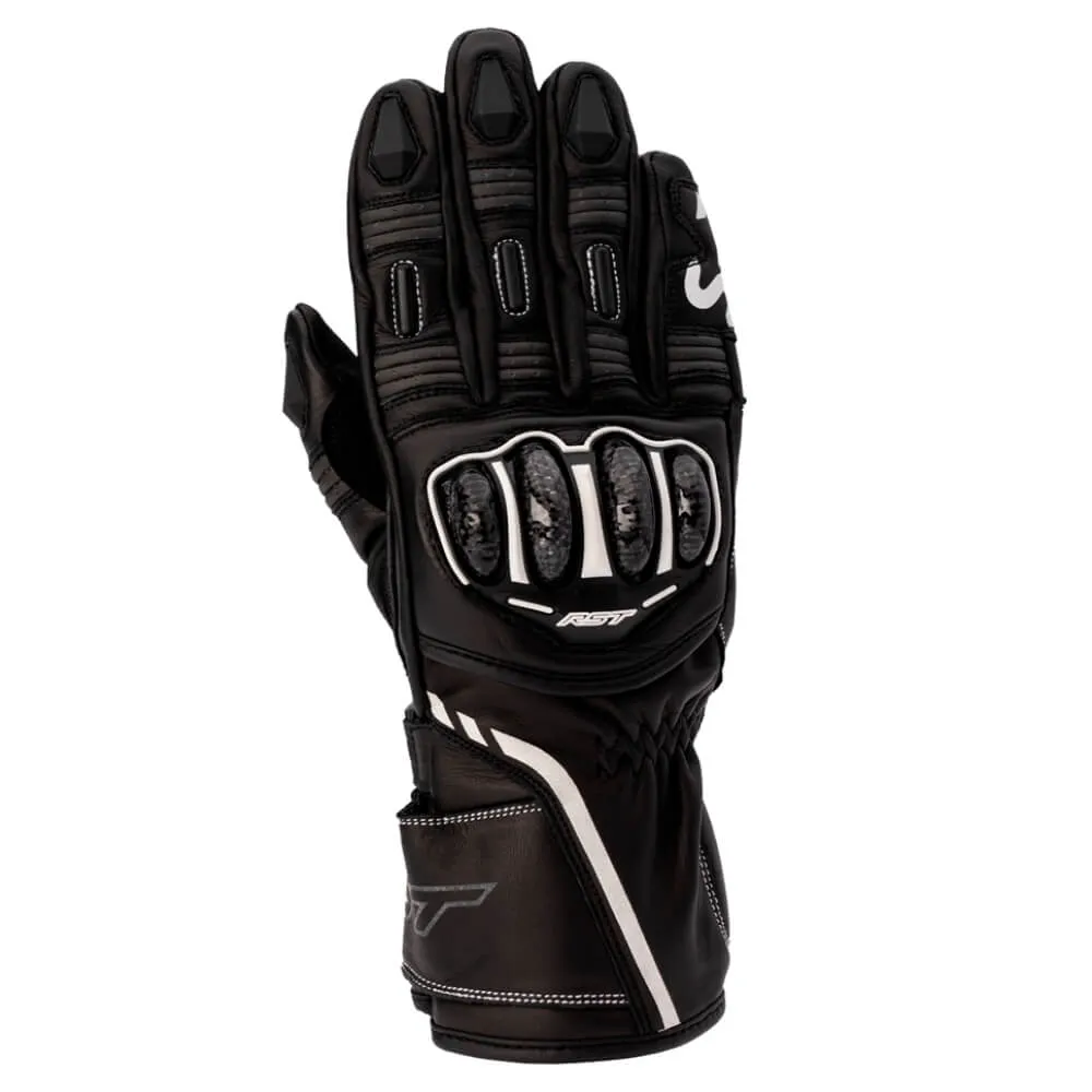 RST S1 CE Ladies Gloves Black / White