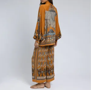 Sabina Savage  "The Temple of Pegasus"  Silk Trousers