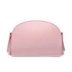 SAC DEMI-LUNE_FAB ROSE PALE