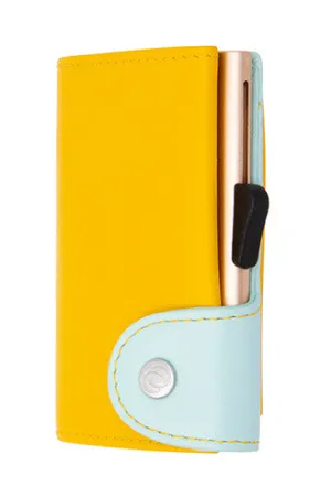 Saffron Aqua XL Coin and Cardholder