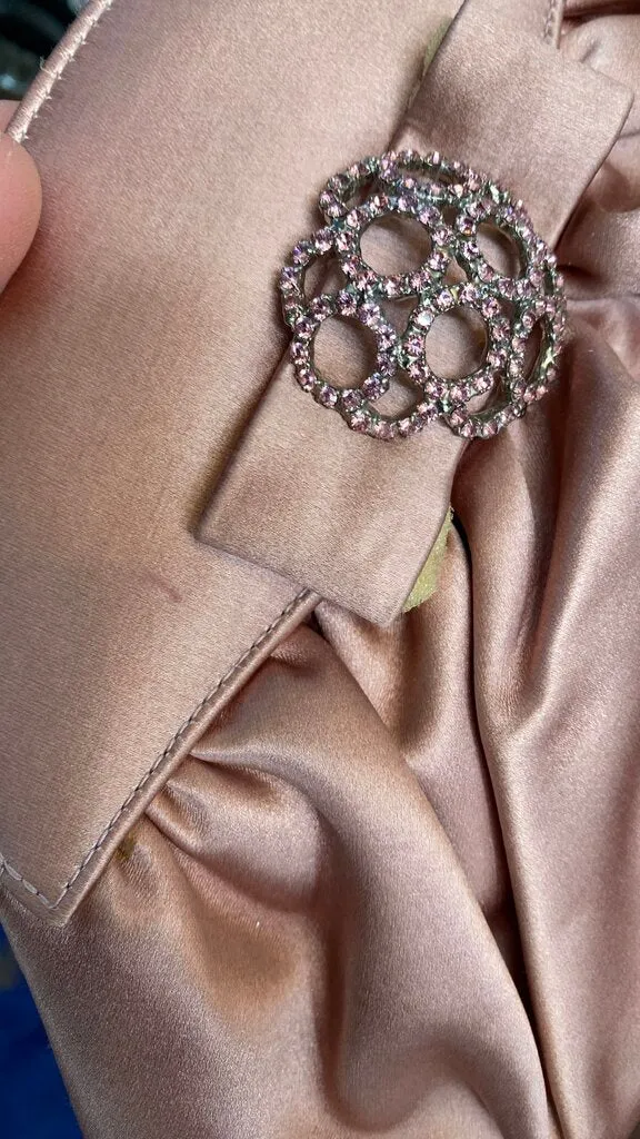 Satin Evening Clutch