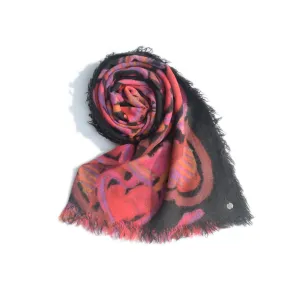 SCARF - WOOL, PINK