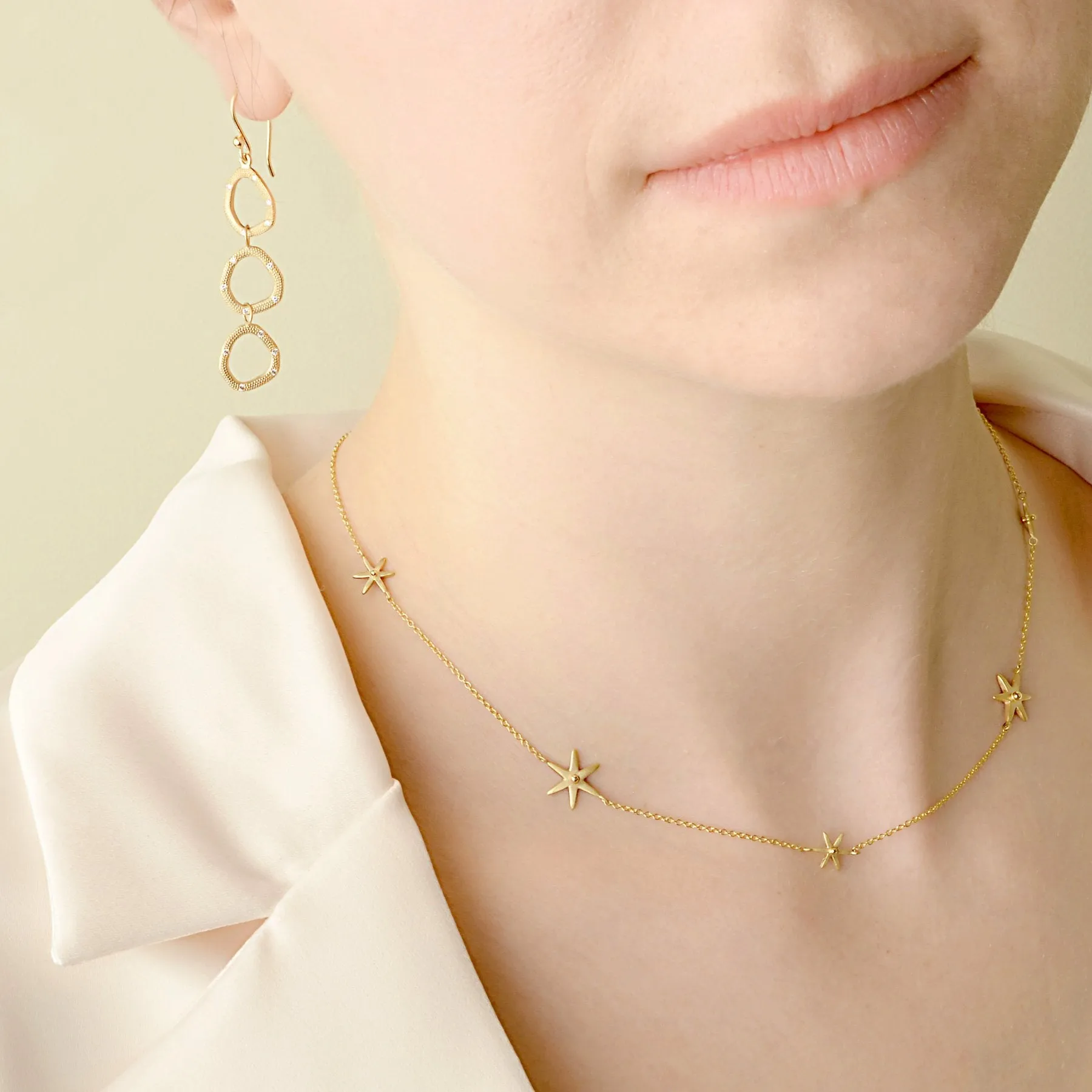 Scattered Star Necklace