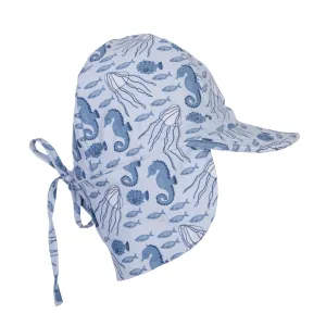 Sea Creatures Swim Flap Cap
