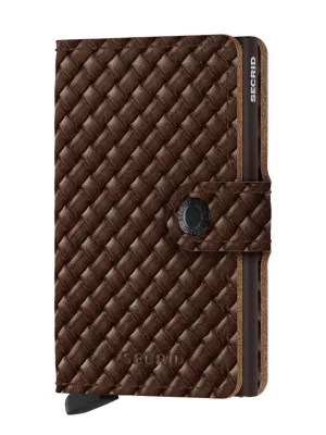 Secrid Miniwallet Basket Brown