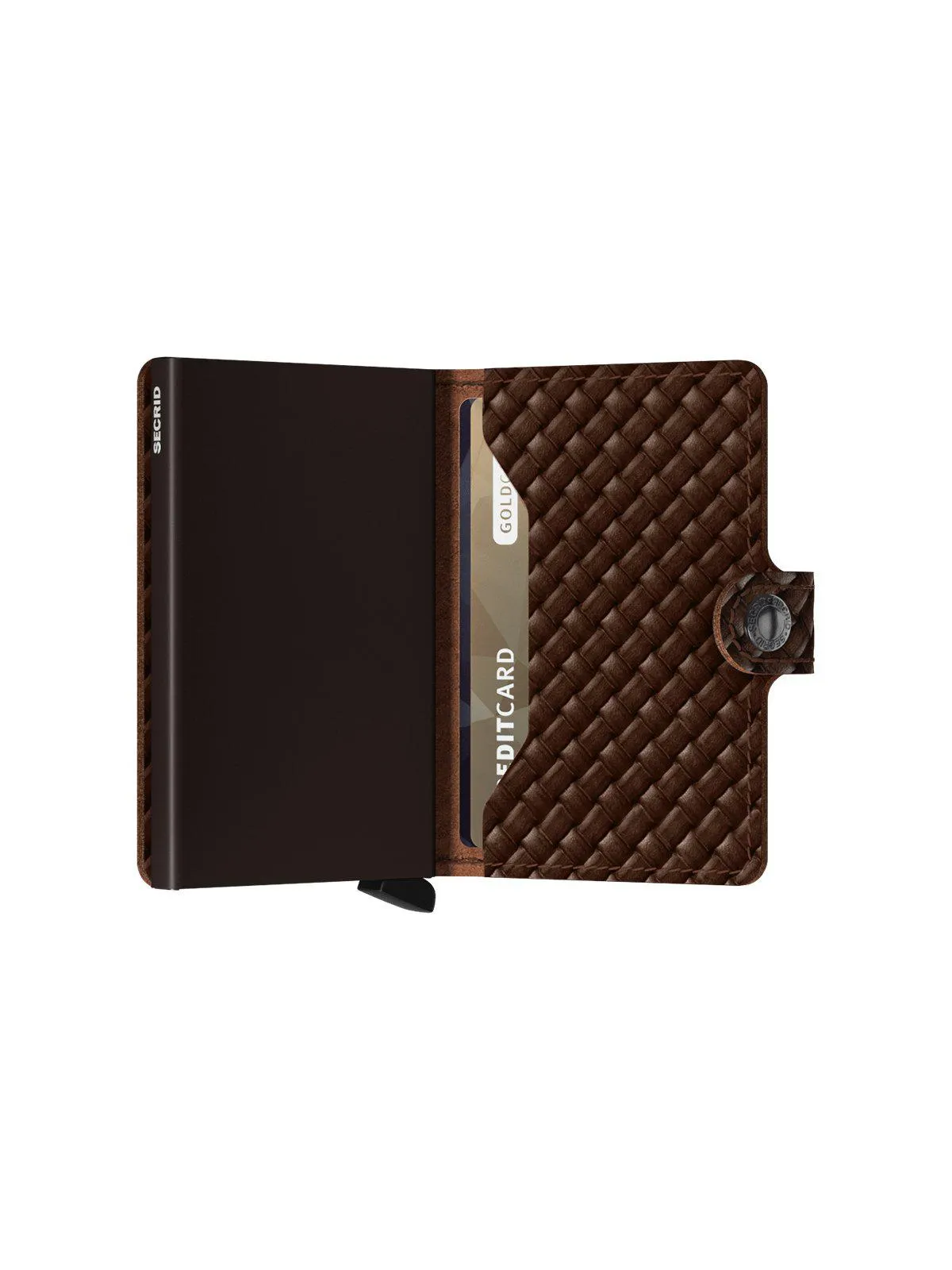 Secrid Miniwallet Basket Brown