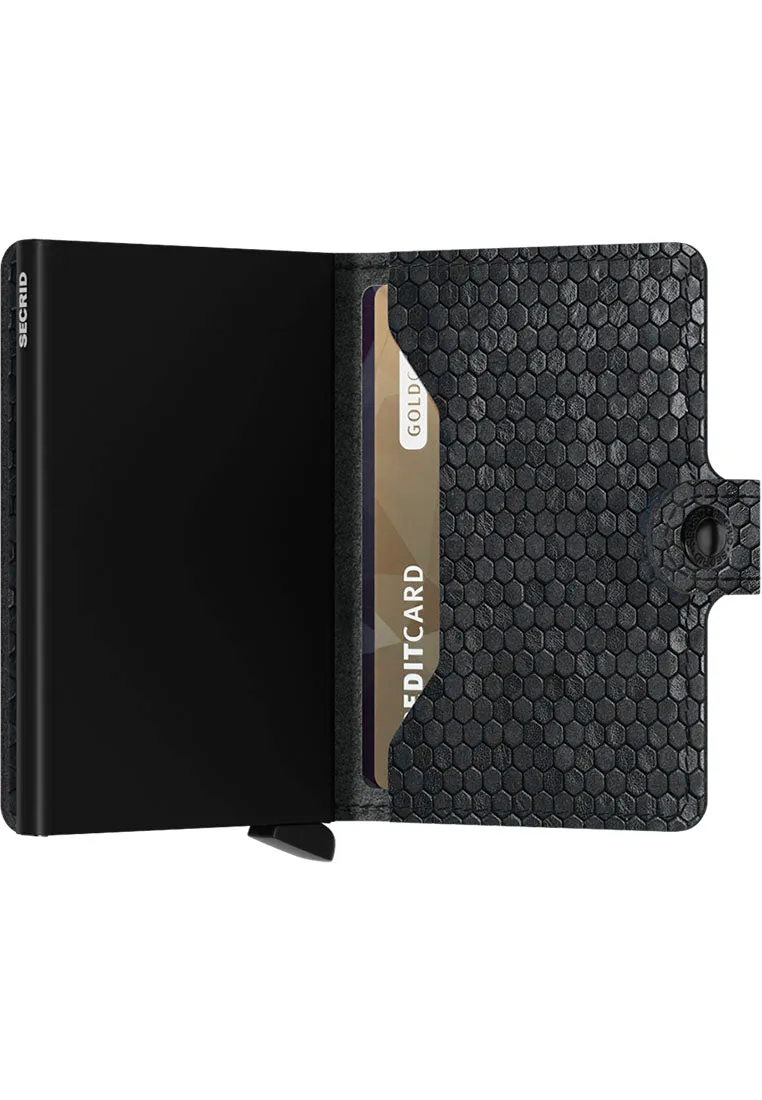Secrid Miniwallet Hexagon Black