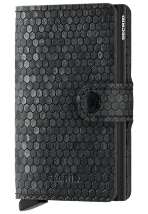 Secrid Miniwallet Hexagon Black