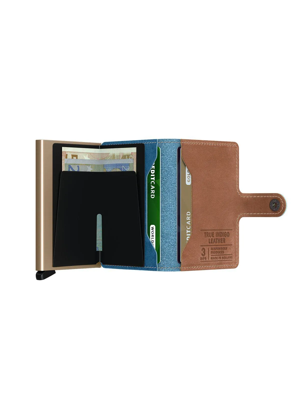 Secrid Miniwallet Indigo 3 Sand