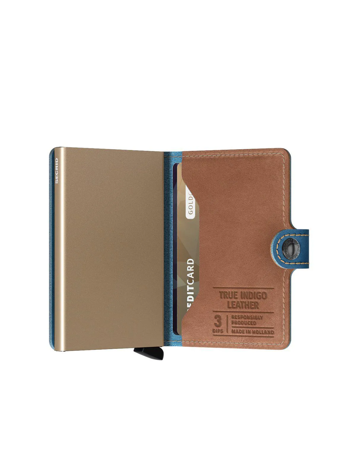 Secrid Miniwallet Indigo 3 Sand