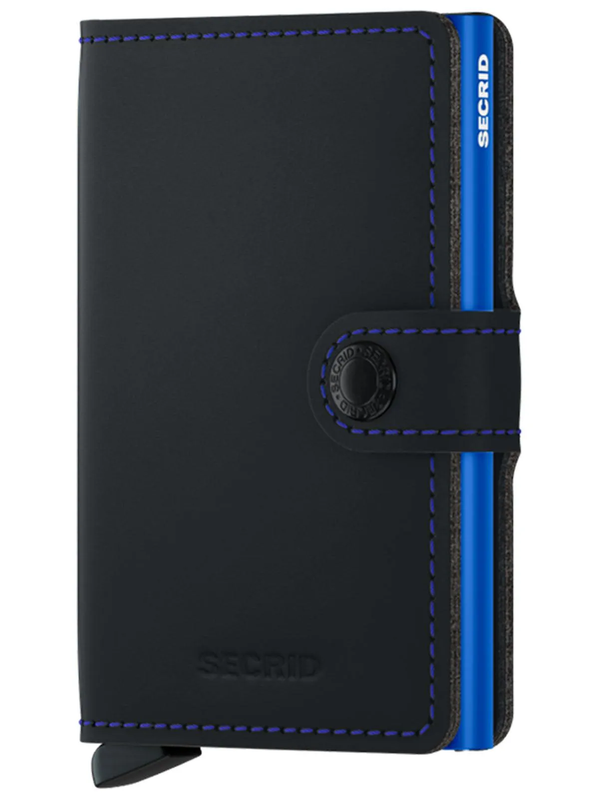 Secrid Miniwallet Matte Black Blue
