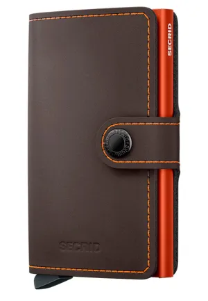 Secrid Miniwallet Matte Truffle Orange