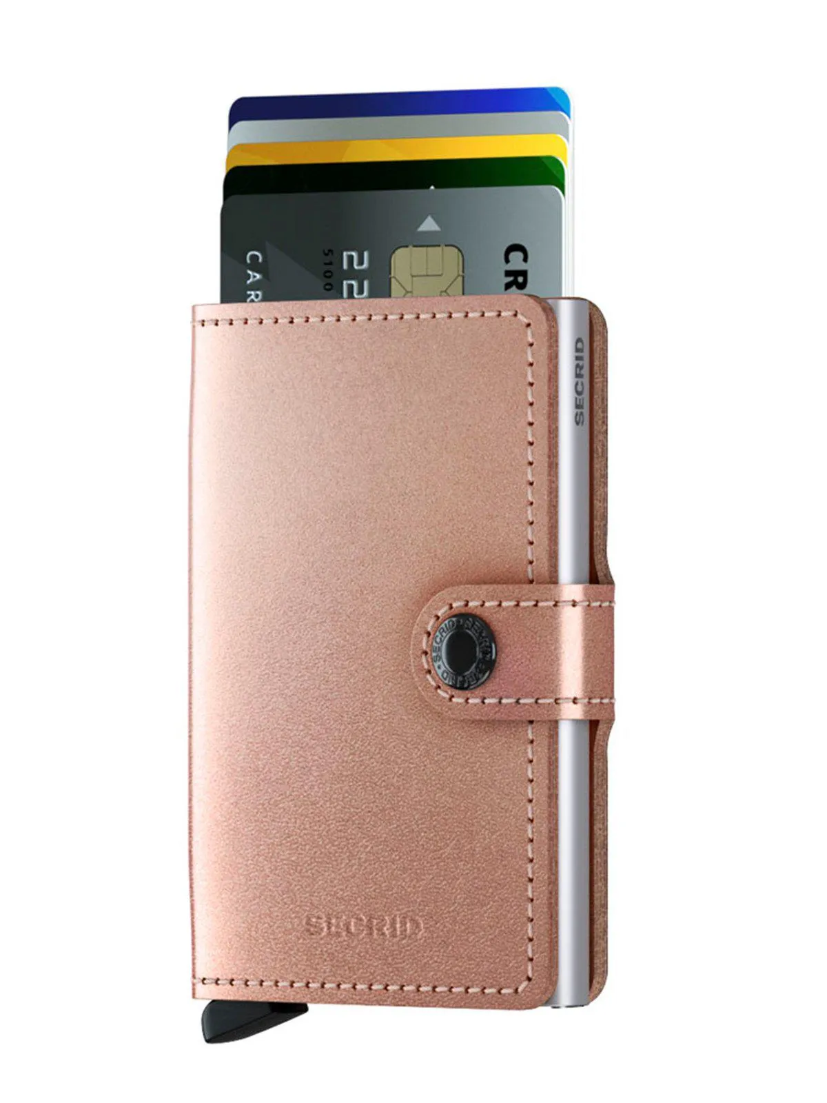 Secrid Miniwallet Metallic Rose
