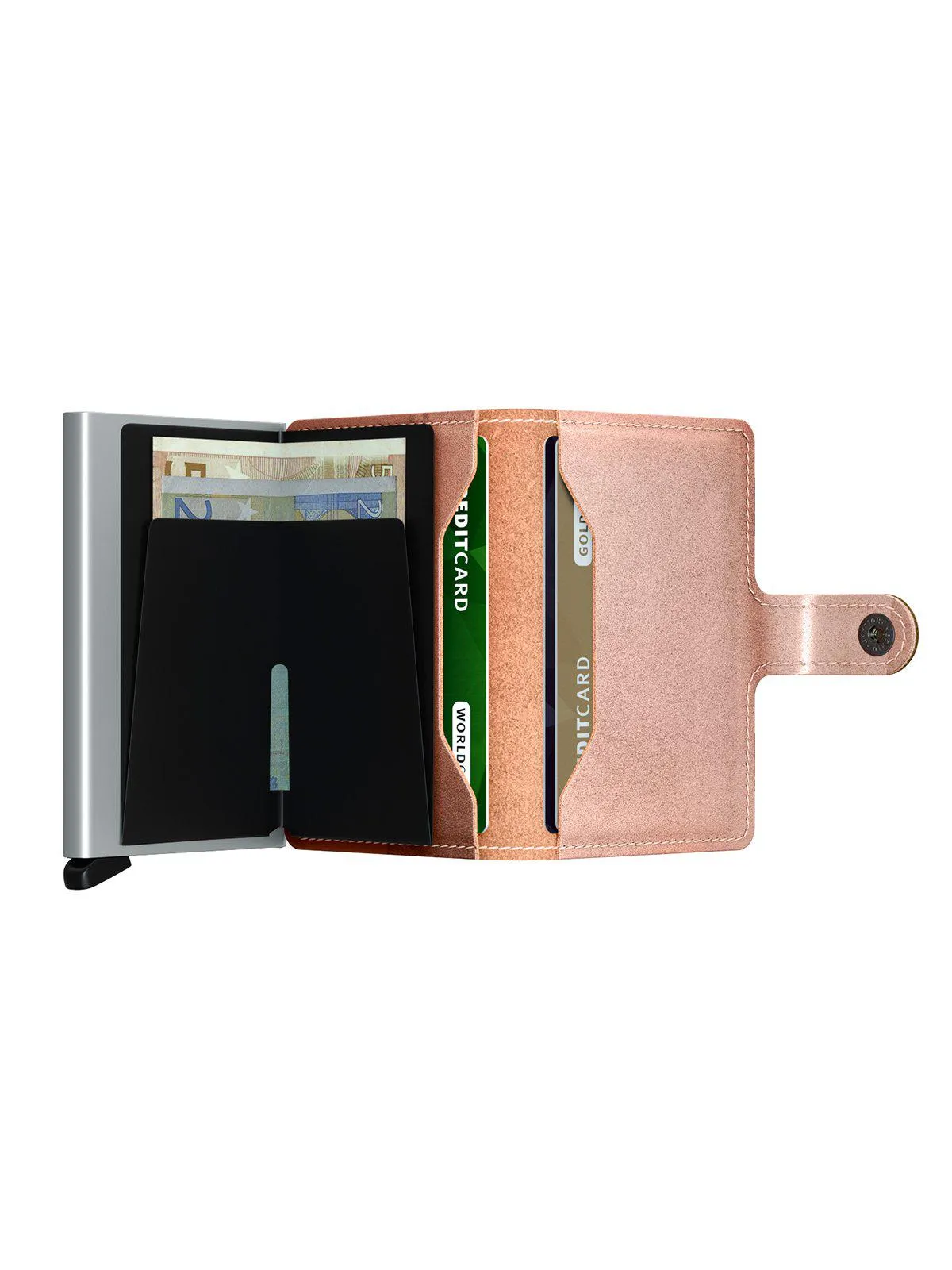 Secrid Miniwallet Metallic Rose
