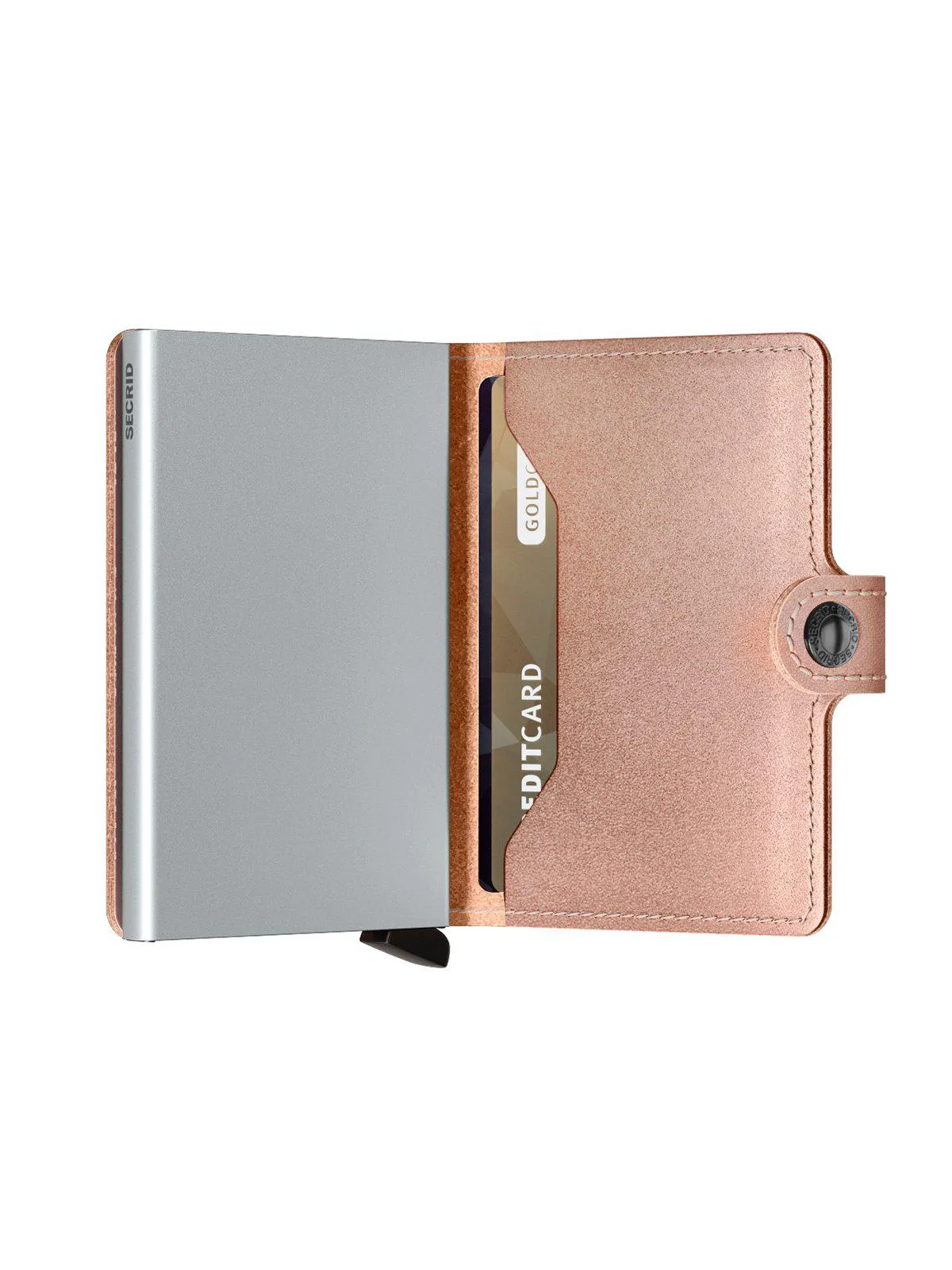 Secrid Miniwallet Metallic Rose