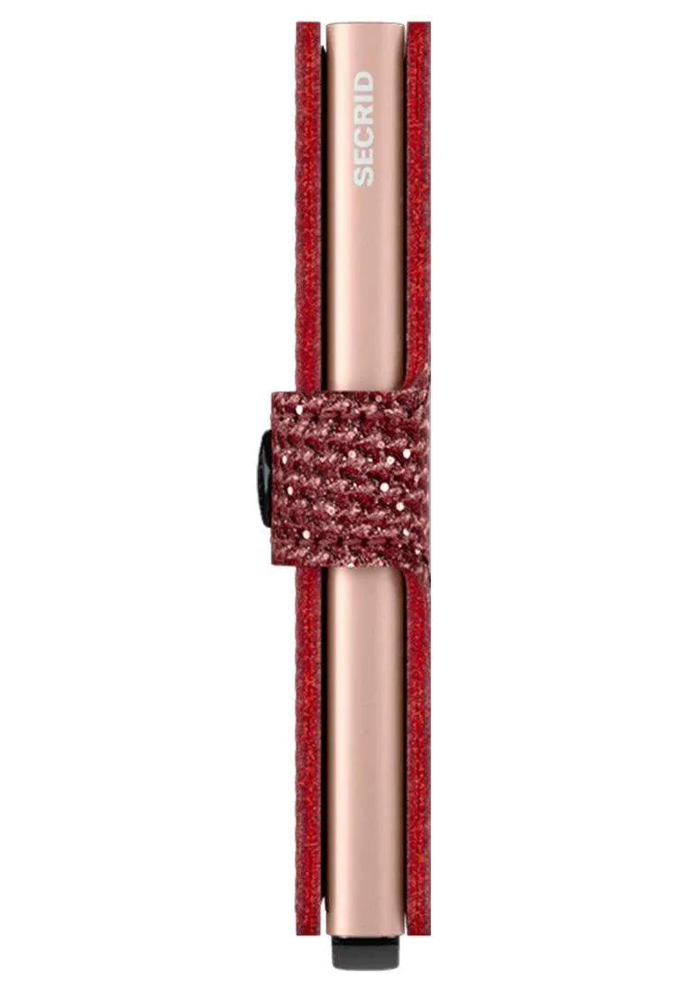 Secrid Miniwallet Sparkle Red