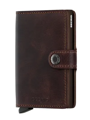 Secrid Miniwallet Vintage Chocolate