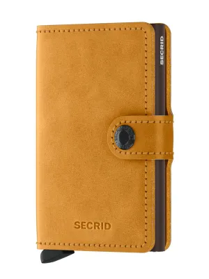 Secrid Miniwallet Vintage Ochre