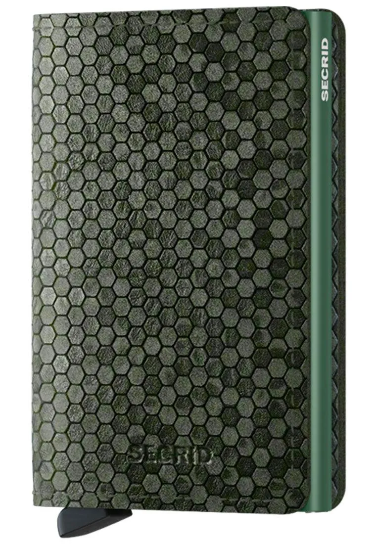 Secrid Slimwallet Hexagon Green
