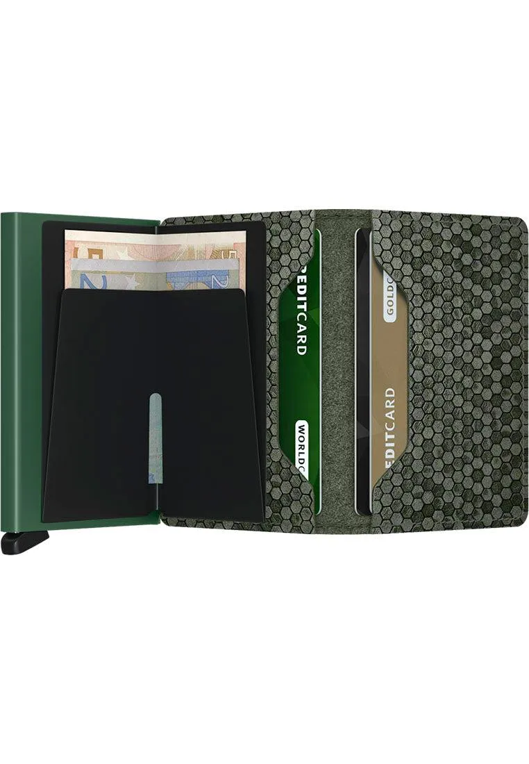 Secrid Slimwallet Hexagon Green