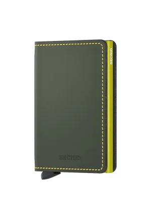 Secrid Slimwallet Matte Green Lime