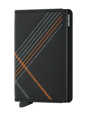 Secrid Slimwallet Stitch Linea Orange