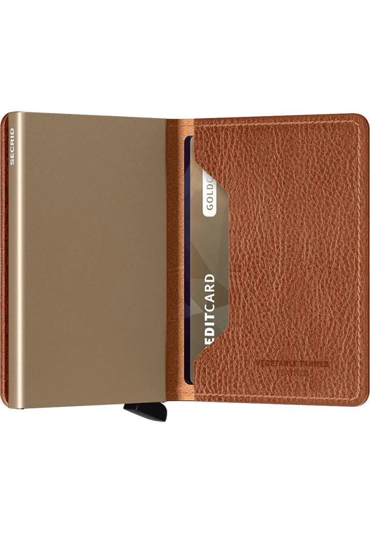 Secrid Slimwallet Veg Caramello Sand