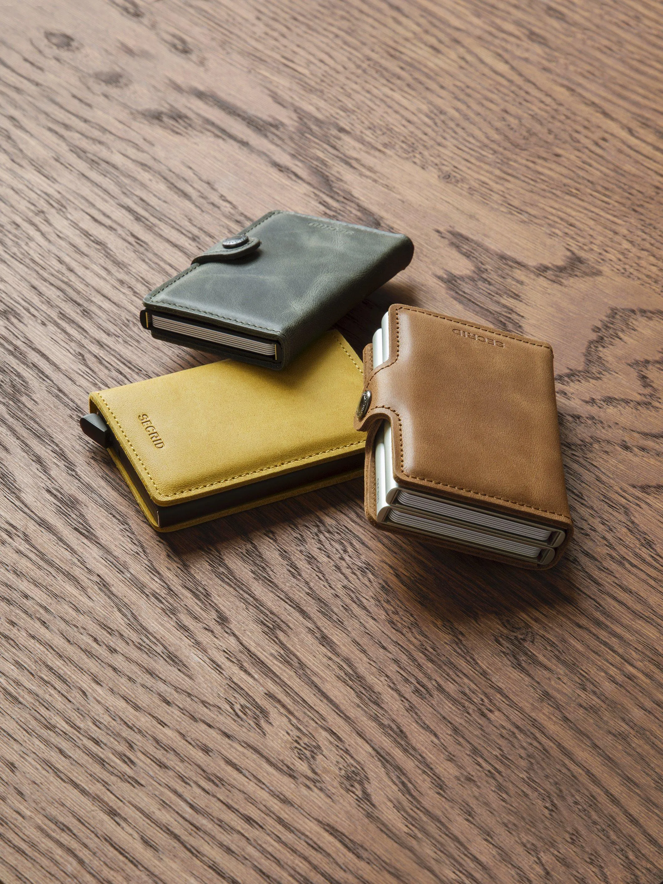 Secrid Twinwallet Saffiano Brown