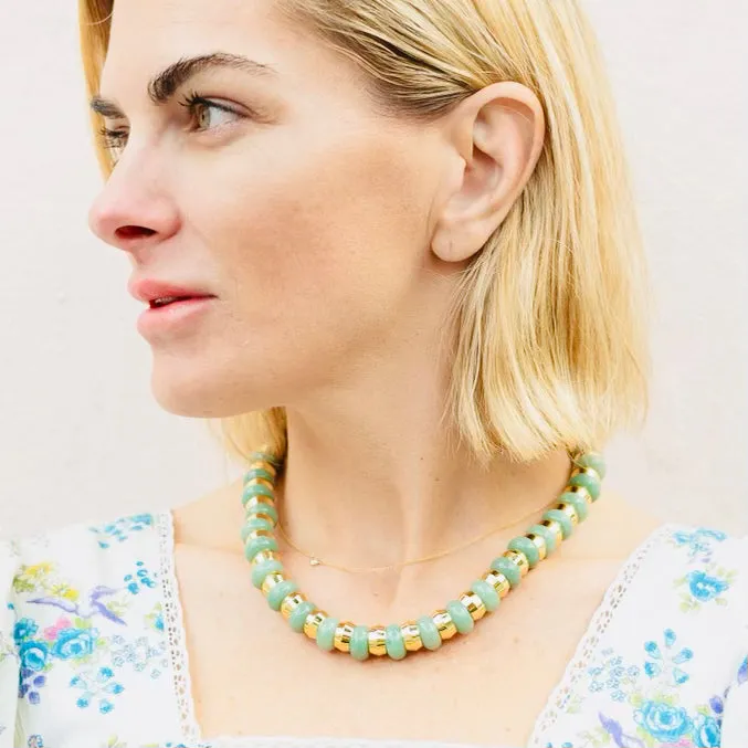 Semi-Precious Necklace Jade