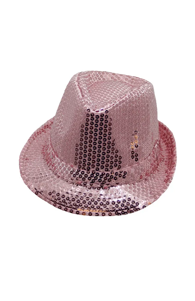 Sequin Fedora Hat