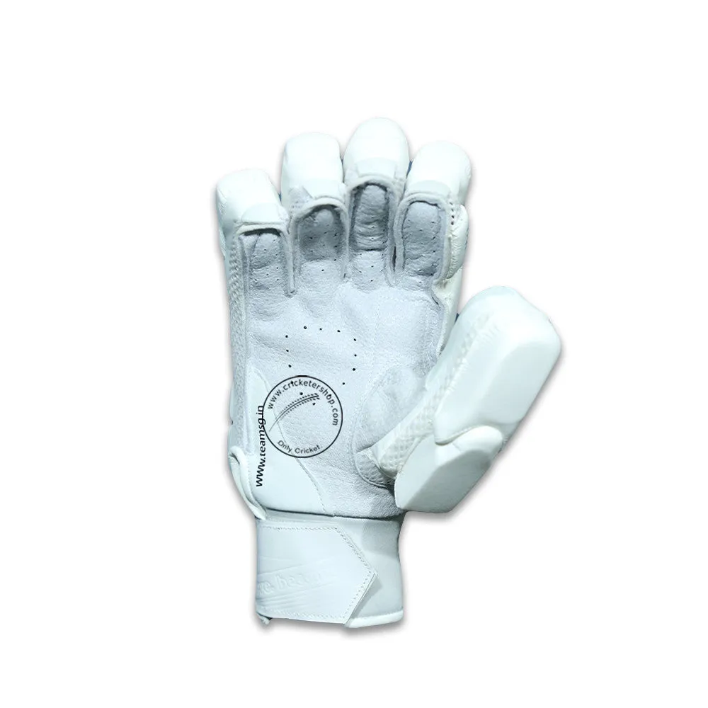 SG Hilite White Cricket Batting Gloves Mens Size Right and Left Handed