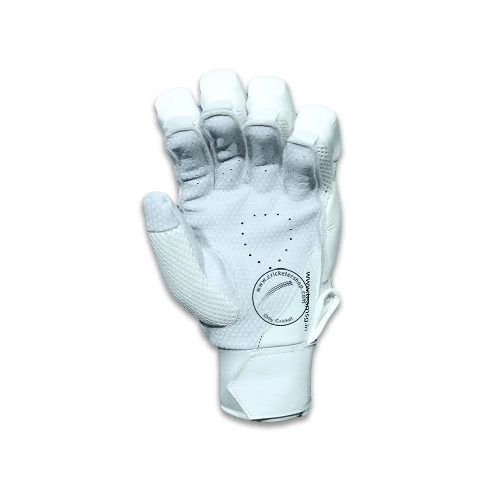 SG Hilite White Cricket Batting Gloves Mens Size Right and Left Handed