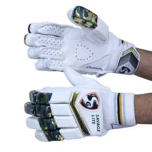 SG Savage Lite Cricket Batting Gloves Size
