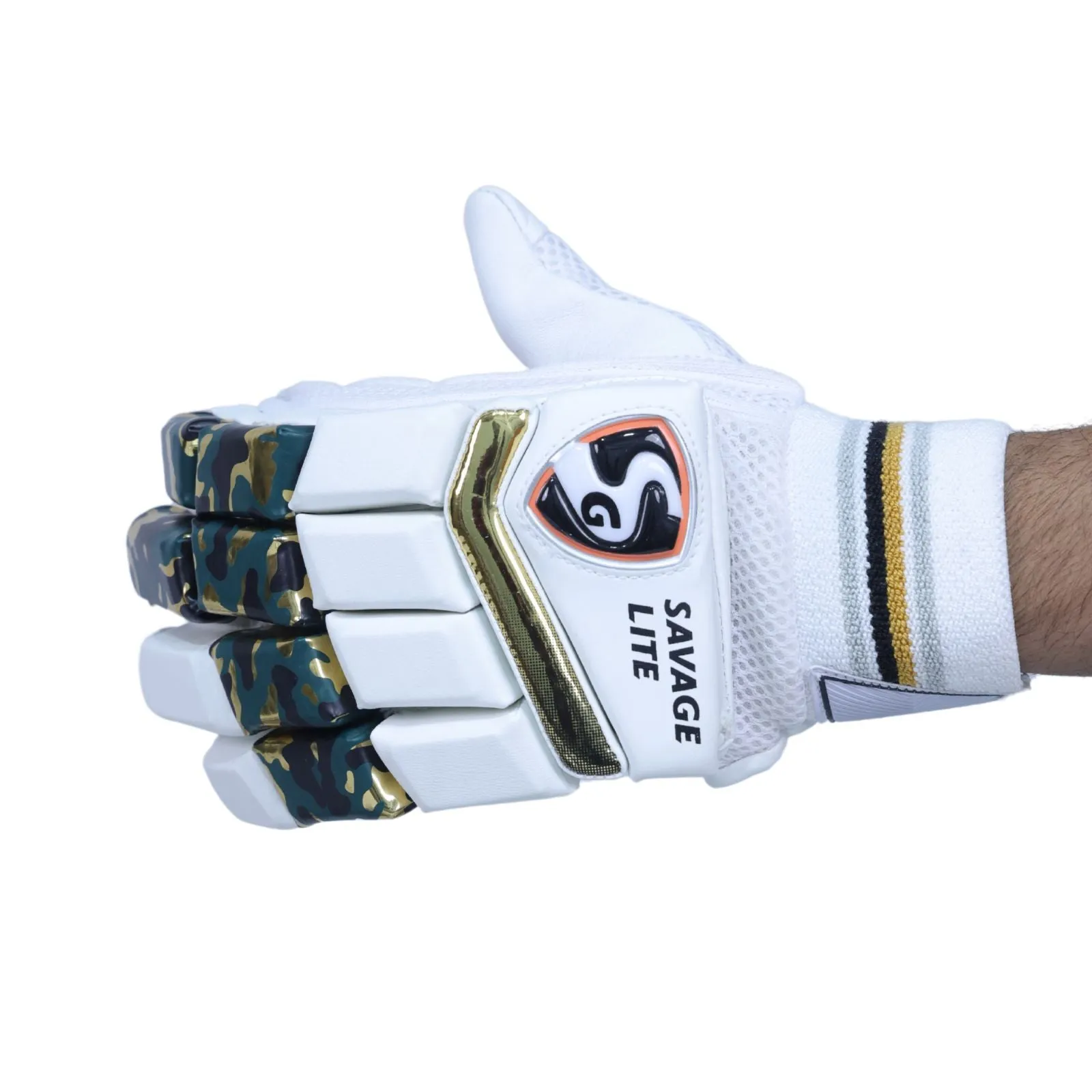 SG Savage Lite Cricket Batting Gloves Size