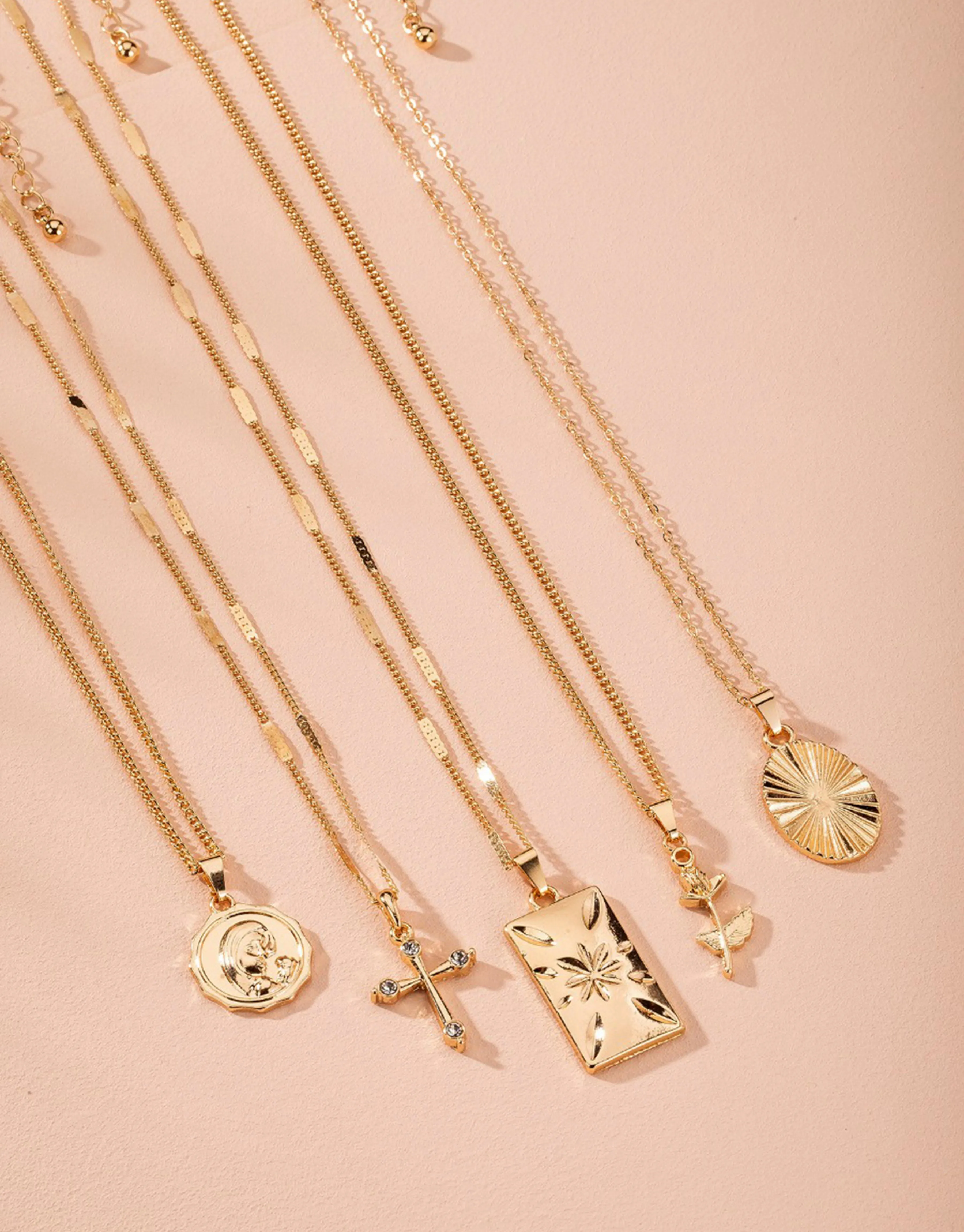 Sierra Charm Necklace Set