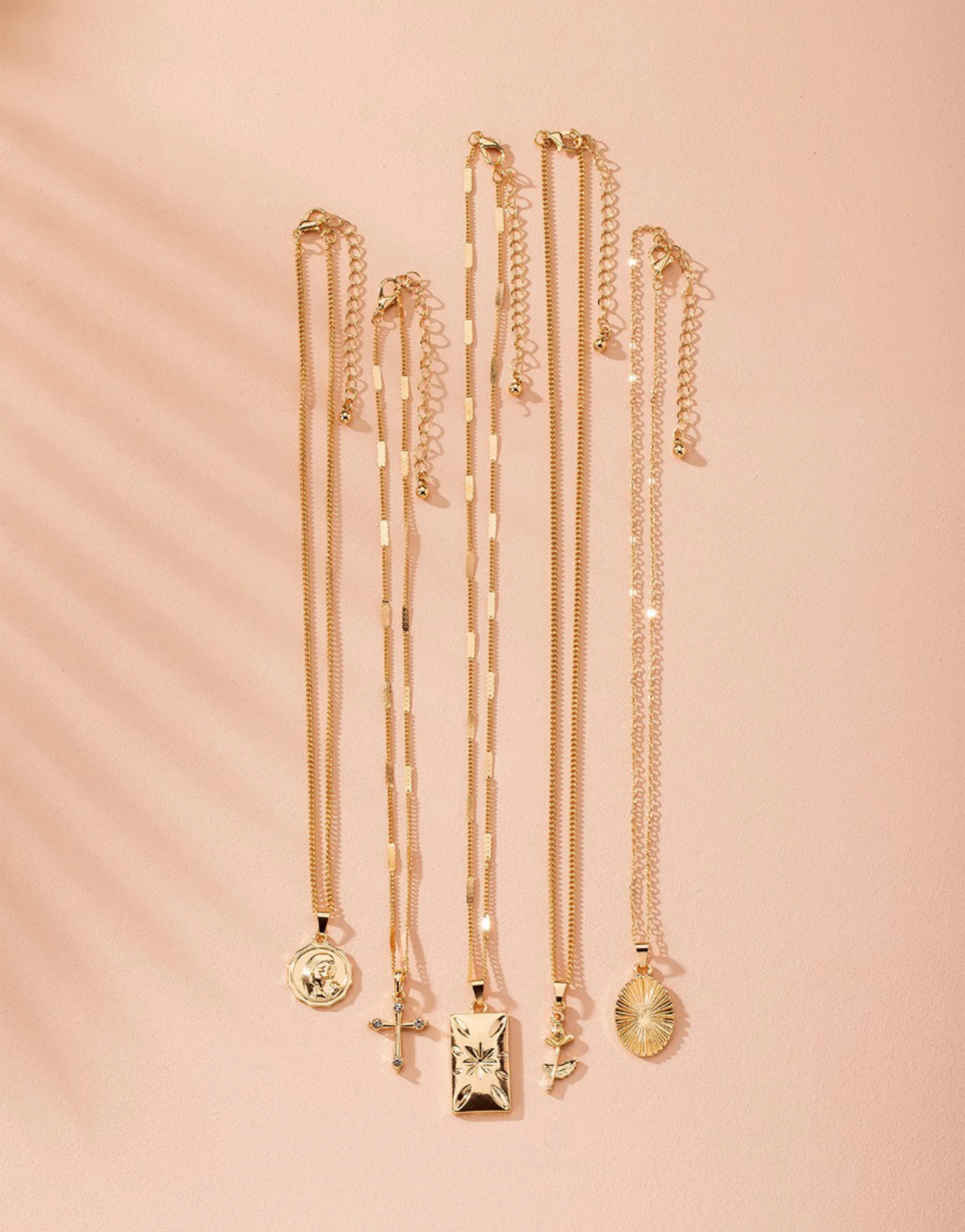 Sierra Charm Necklace Set