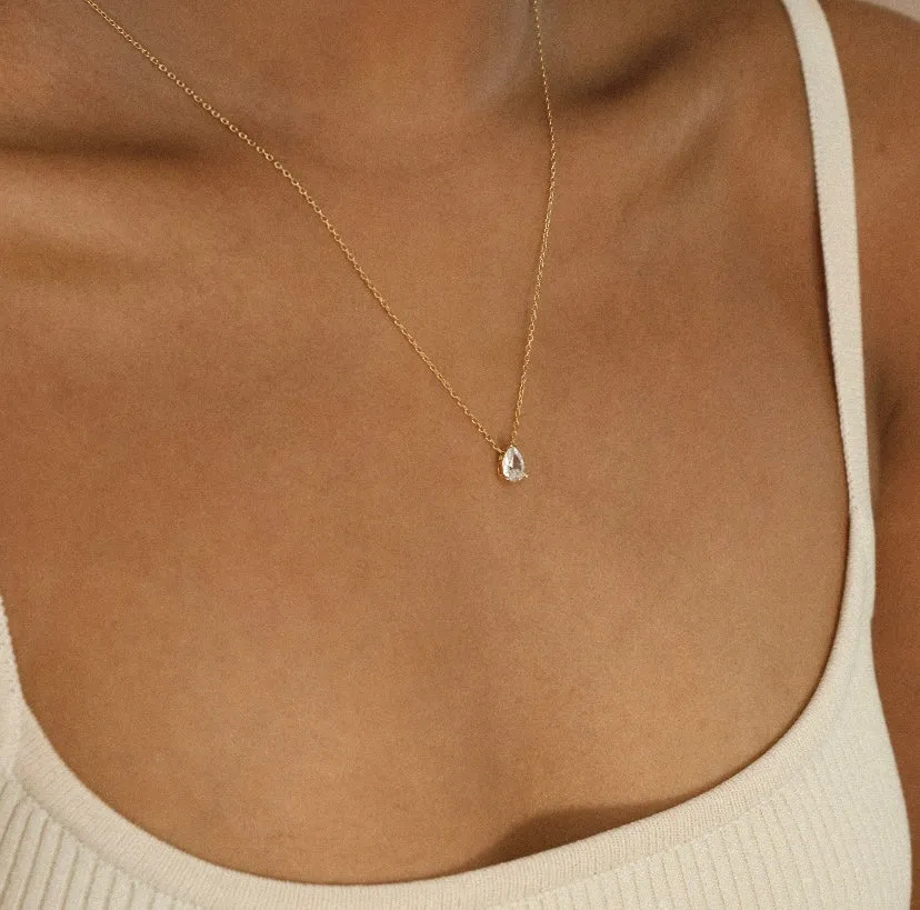 Single Stud Necklace