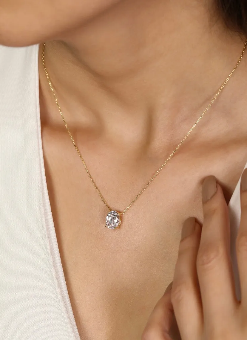 Single Stud Necklace