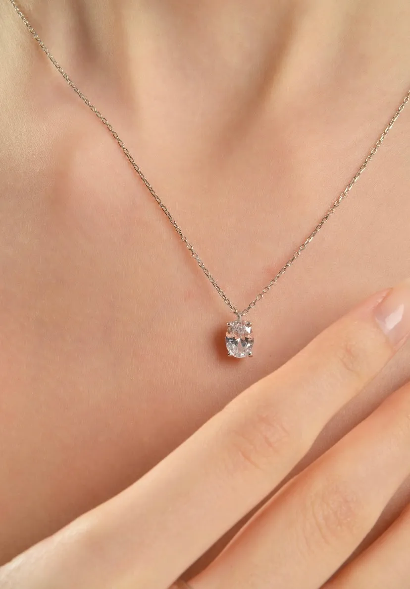Single Stud Necklace