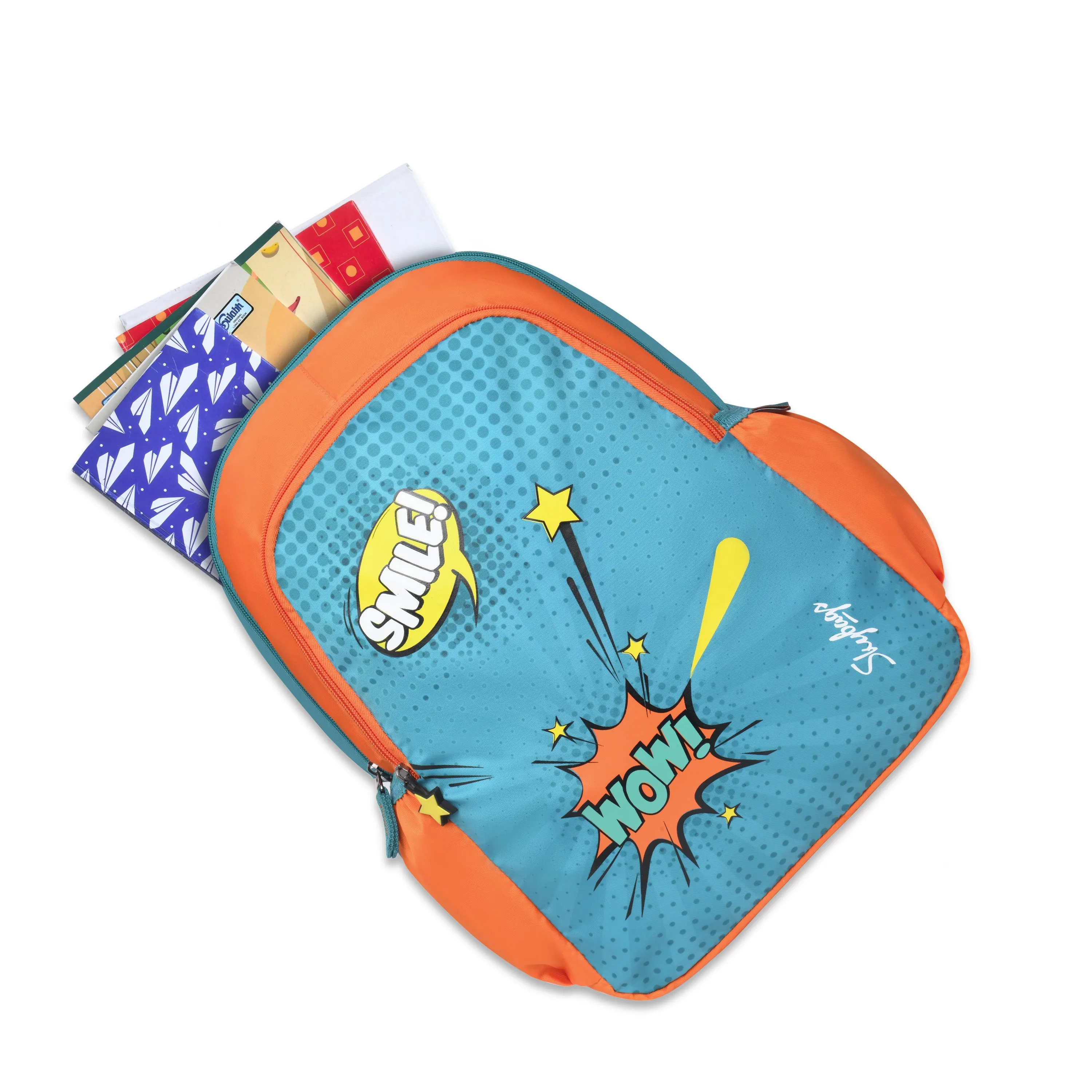 Skybags Bubbles 02  School Backpack Green
