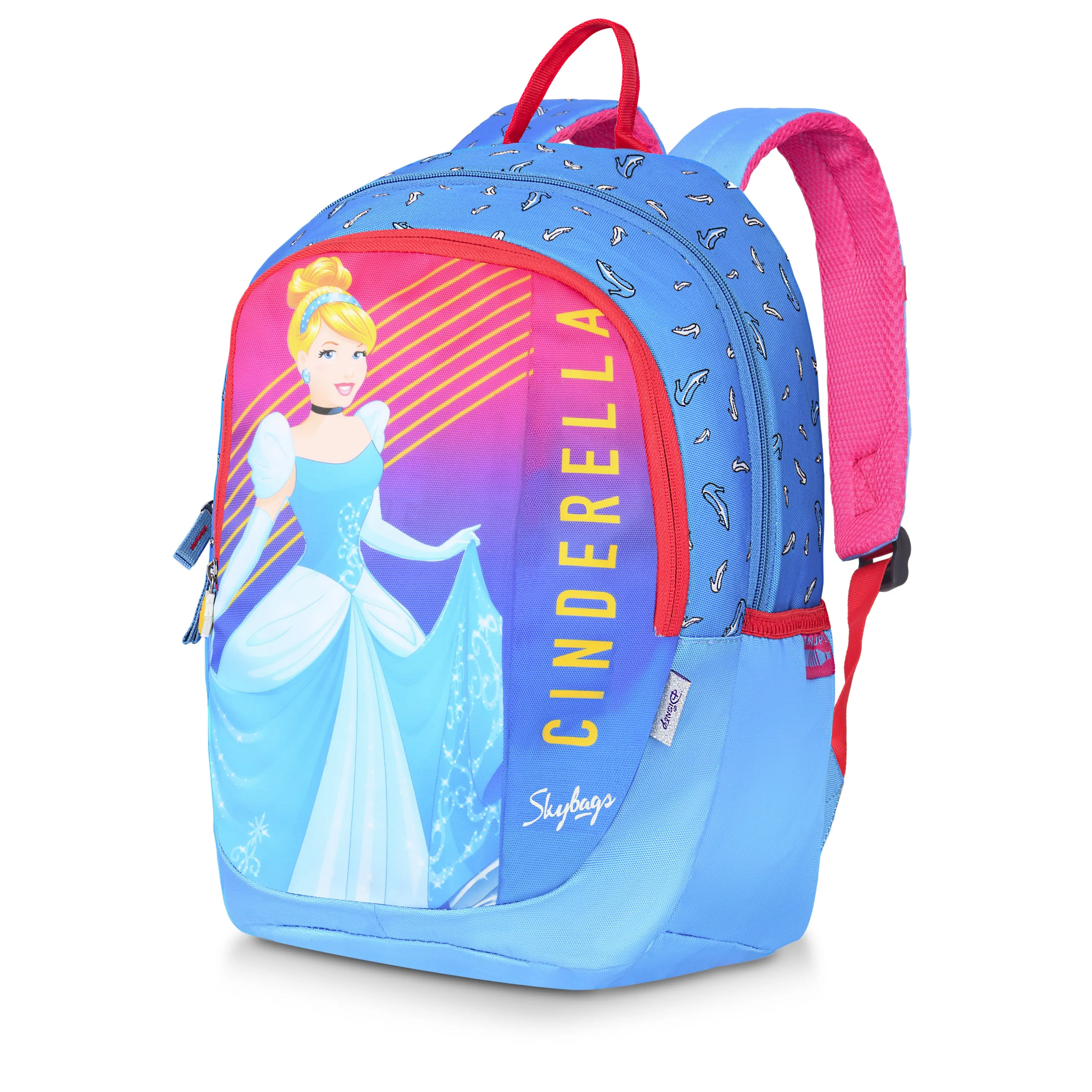 Skybags Cinderella Champ  01 School Backpack Blue